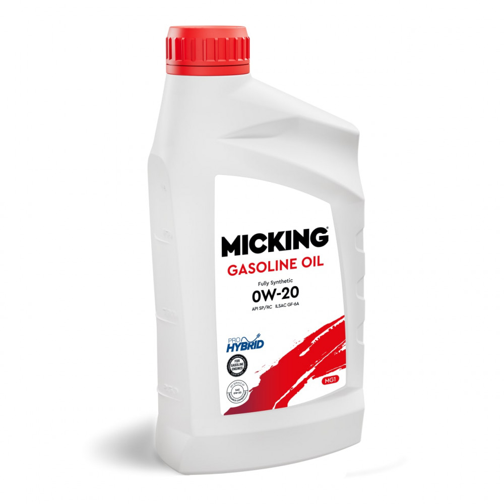 Купить Моторное масло Micking Gasoline Oil MG1 0W-20 синтетическое API  SP/RC для бензиновых двигателей 1л., арт M2116